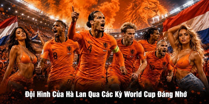 Đội Hình Của Hà Lan Qua Các Kỳ World Cup Đáng Nhớ
